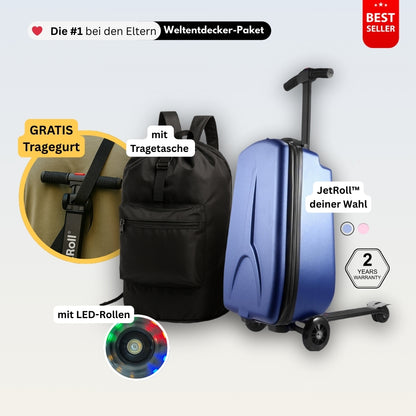 Das #1 Weltentdecker Paket - Style. Spaß. Komfort. In einem Set.