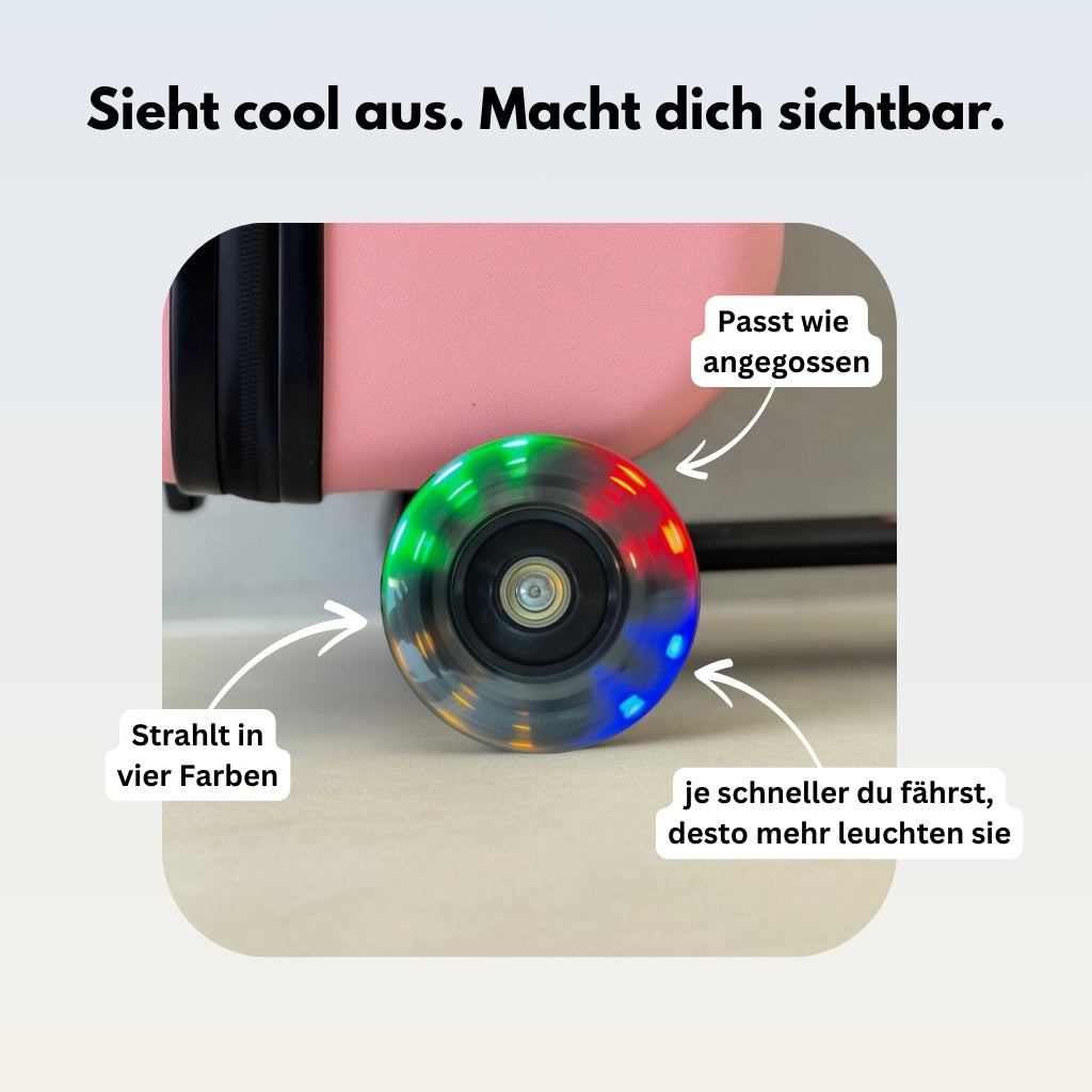 Fahrspaß mit Strahlkraft – LED Rollen