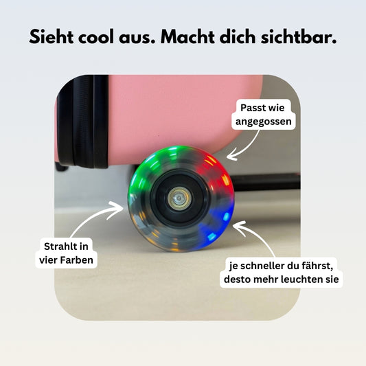 Fahrspaß mit Strahlkraft – LED Rollen