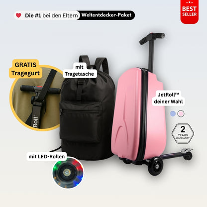 Das #1 Weltentdecker Paket - Style. Spaß. Komfort. In einem Set.